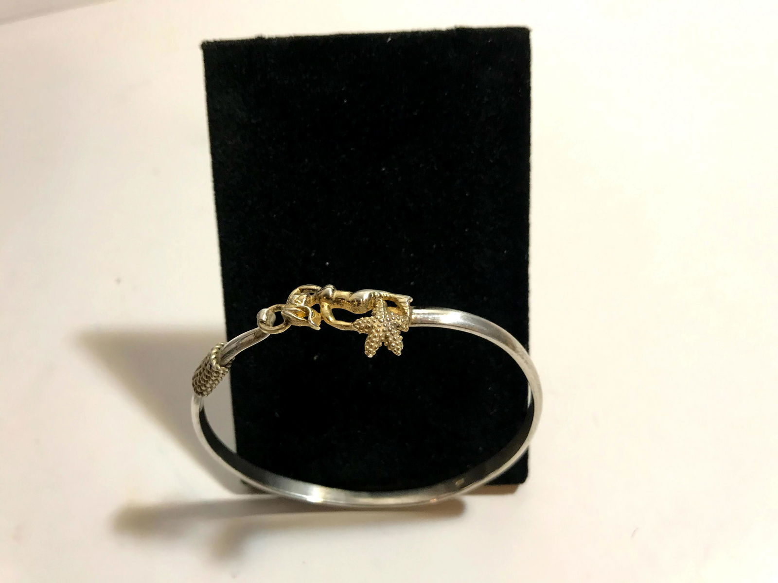 Gold and Sterling Silver Charm Bracelet (1 of 4)