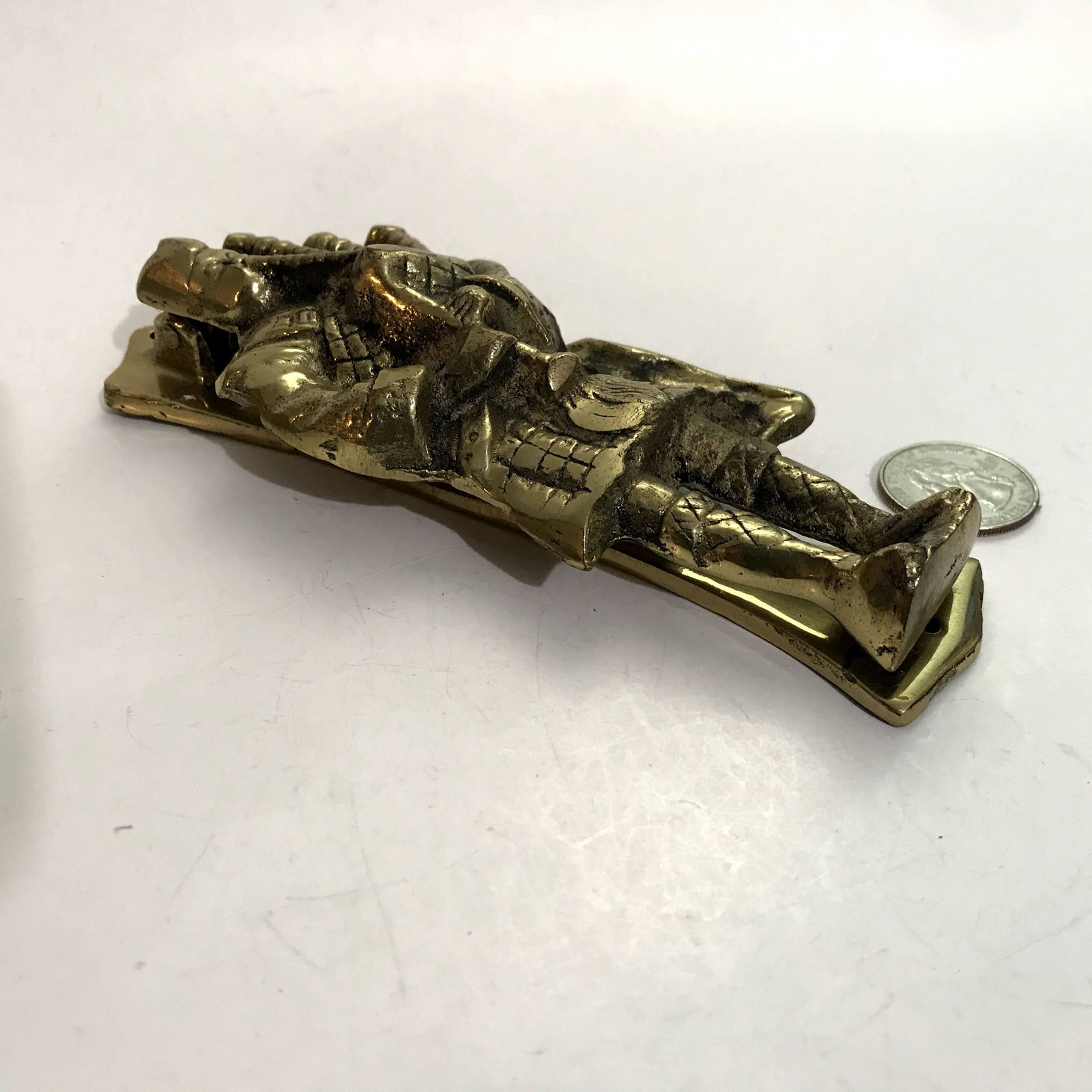 Antique Vintage Brass Door Knocker Scottish Bagpipes: Antique Vintage Brass Door Knocker Scottish Bagpipes Piper Highlander Please view all photos as they are part of the description and condition of this Item, Feel free to contact me with questions or p