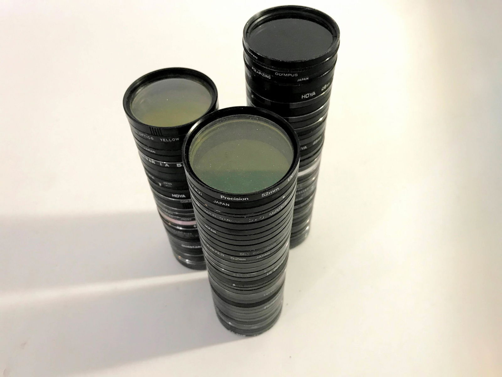 Lot of Over 100 Camera Lens Filters A Variety of Makers: Lot of Over 100 Camera Lens Filters A Variety of Makers Tiffen, sunpak, hoya, ect. Please view all photos as they are part of the description and condition of this Item, Feel free to contact me with q