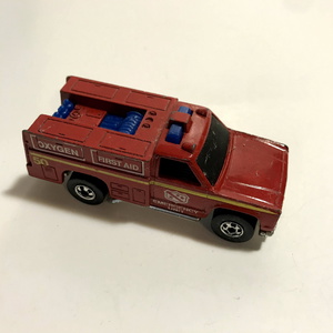 1970 Redline Hot Wheel - FIRE ENGINE - RED