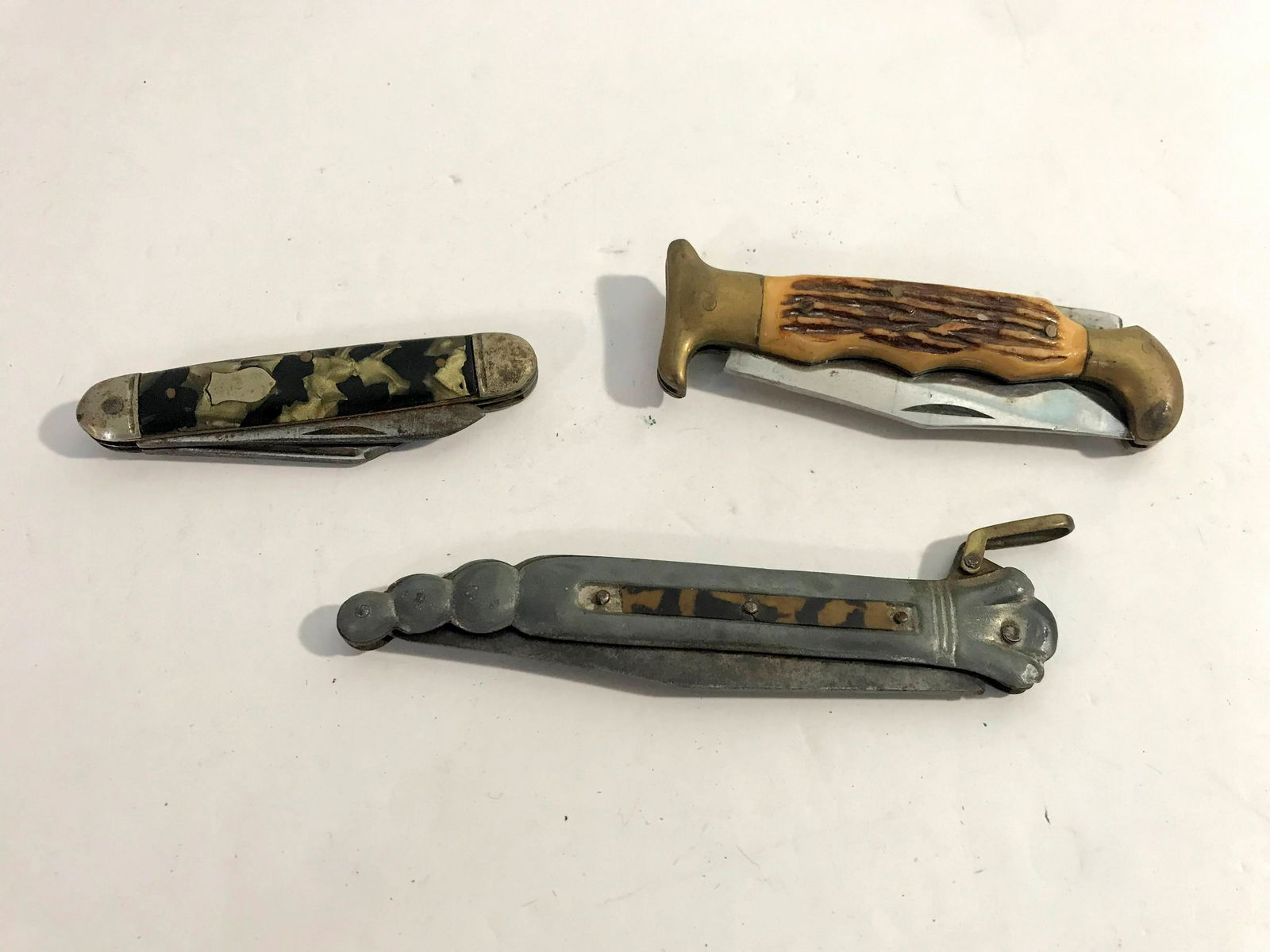lot of three vintage pocket Knifes (1 of 5)