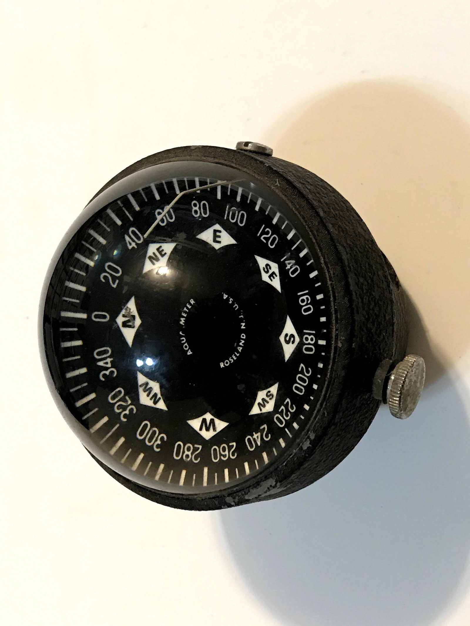Vintage Aqua Meter Boat Compass Aqua Products Roseland: Vintage Aqua Meter Boat Compass Aqua Products Roseland NJ in great shape Please view all photos as they are part of the description and condition of this Item, Feel free to contact me with questions o