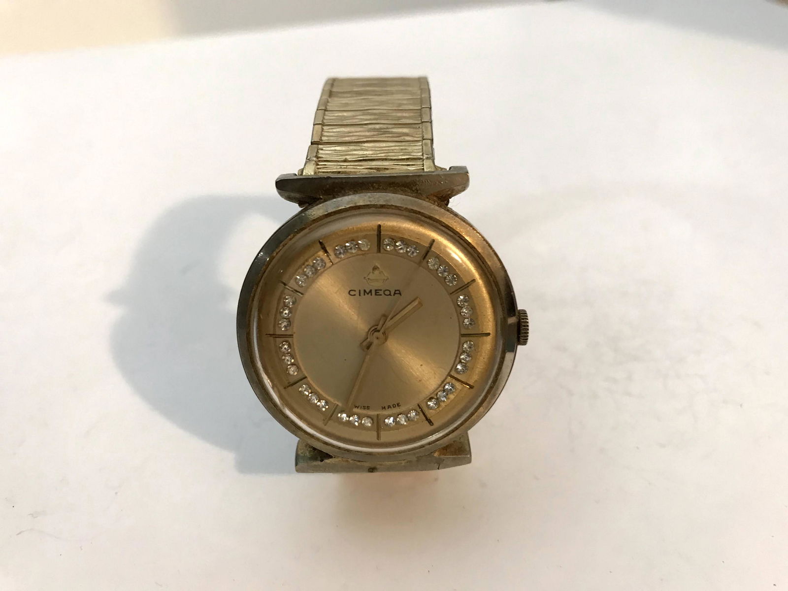 Rare Vintage Cimeqa Swiss Men s Watch Working