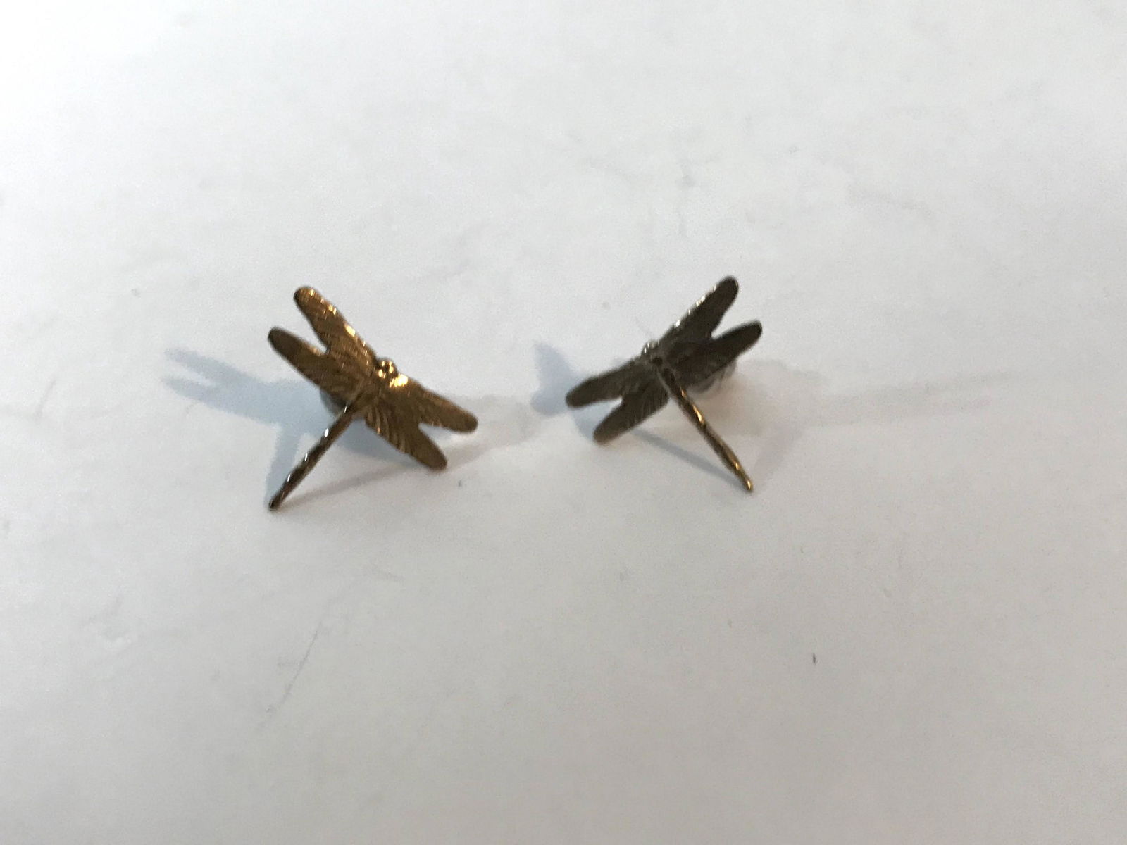 Dragonfly Stud Earrings Posts 925 Sterling Silver (1 of 4)