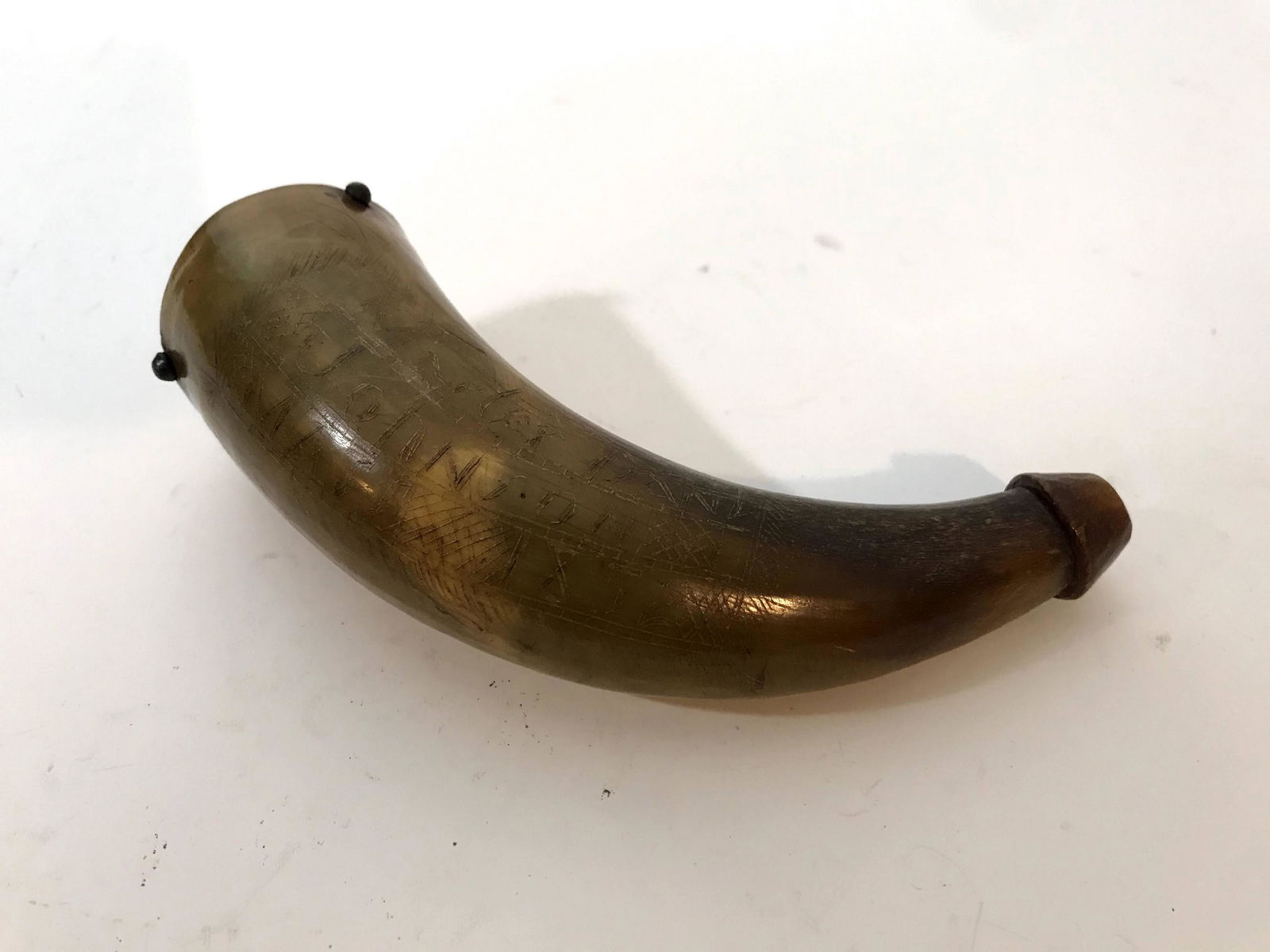 Antique Powder Horn or Flask. Good Condition (1 of 4)