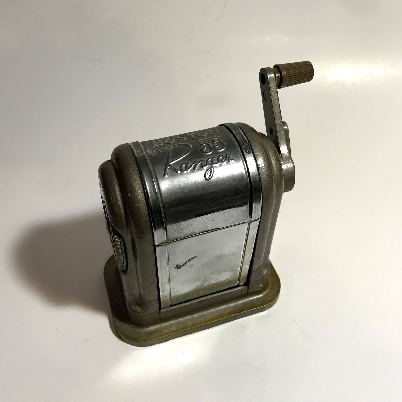 Vintage Boston Ranger 55 Pencil Sharpener 6 Hole like (1 of 5)