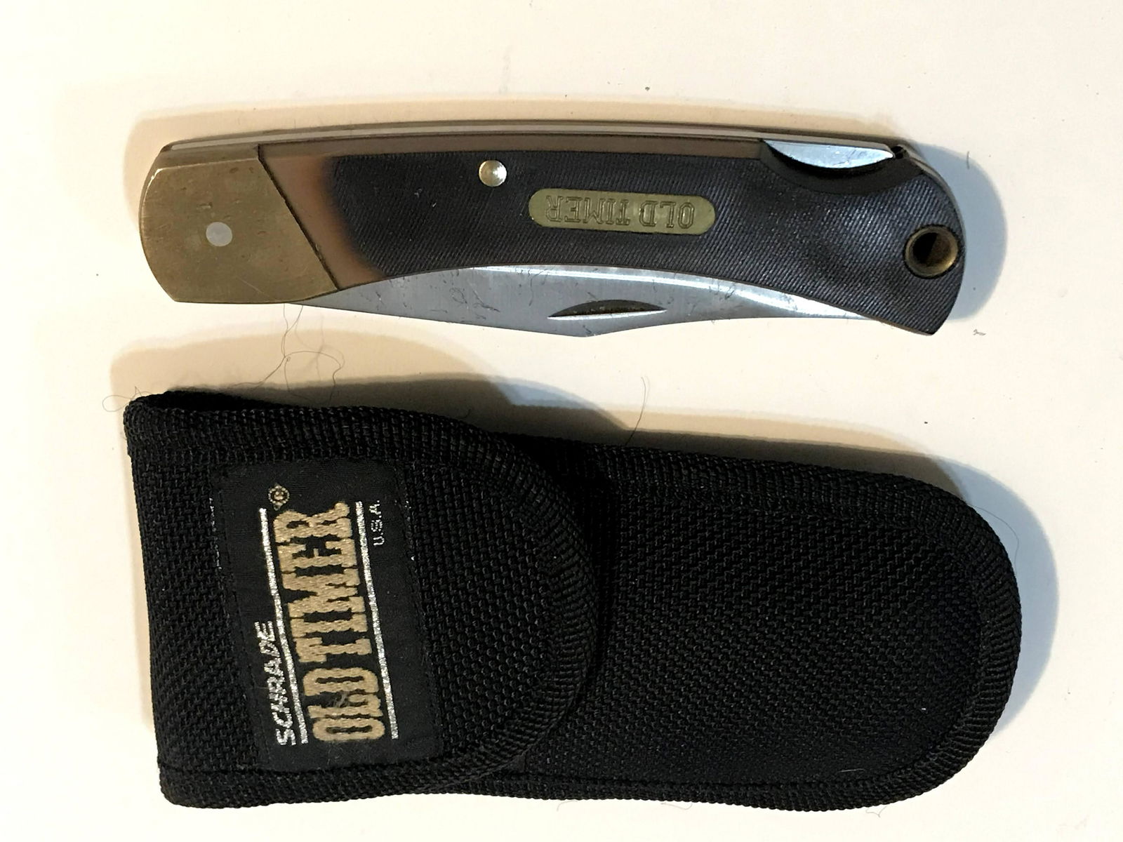 Vintage Schrade USA, 60T, Old Timer Folding Lockback: Vintage Schrade USA, 60T, Old Timer Folding Lockback Knife Please view all photos as they are part of the description and condition of this Item, Feel free to contact me with questions or picture requ