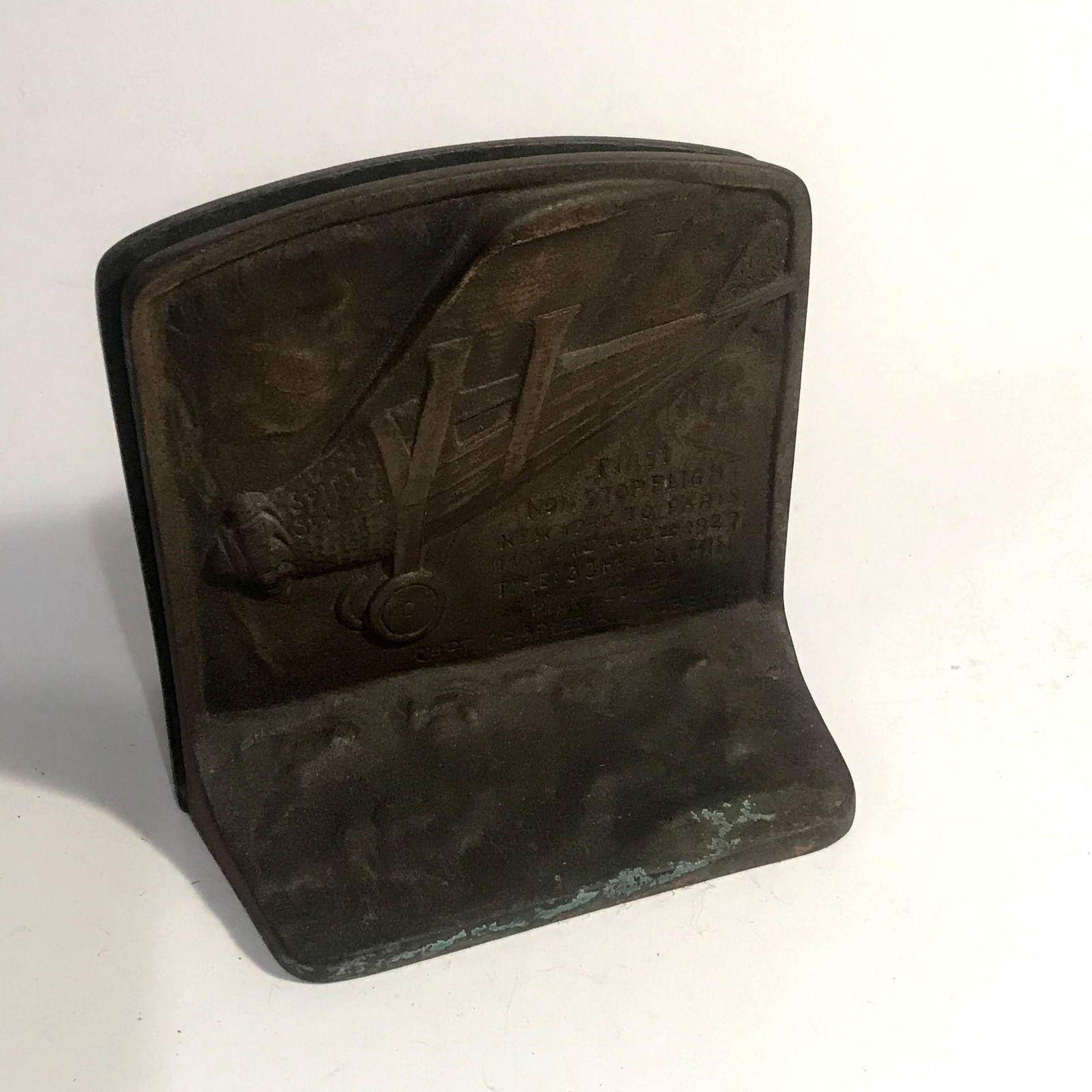 RARE Vintage Captain Charles A. Lindbergh First Nonstop (1 of 4)