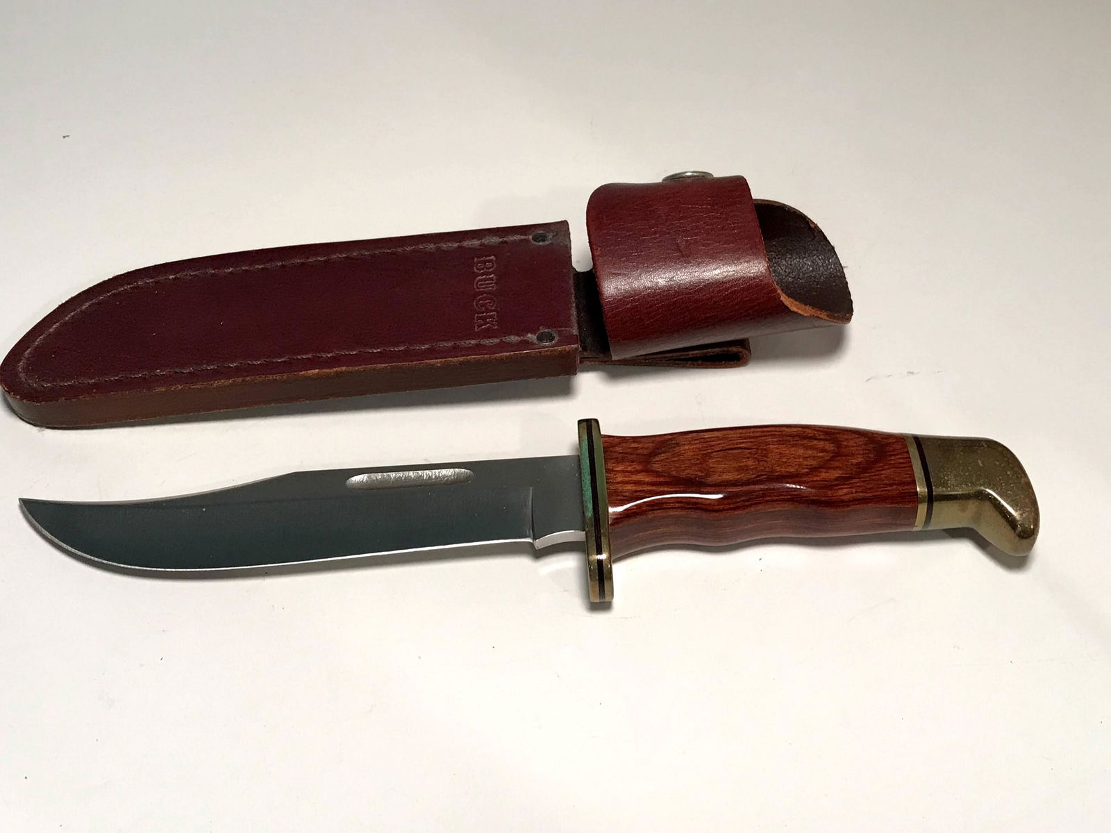 Vintage BUCK 119X Fixed Blade Hunting Survival Bowie: Vintage BUCK 119X Fixed Blade Hunting Survival Bowie Knife with Original Sheath New Please view all photos as they are part of the description and condition of this Item, Feel free to contact me with