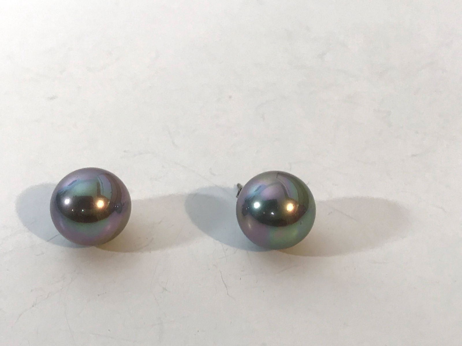 Large Round Stud .925 Sterling Silver 5/8" Ball Post (1 of 5)