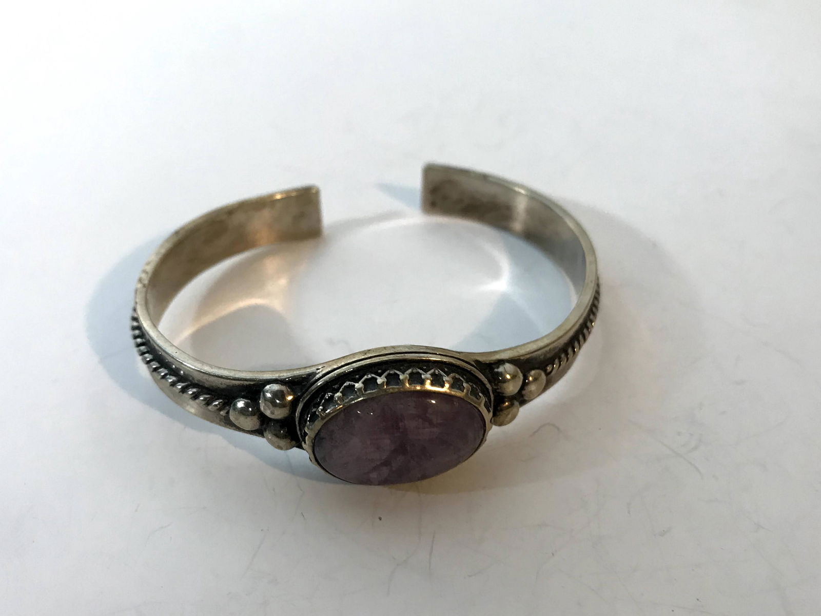 Southwestern Native American Charoite Purple Stone (1 of 4)