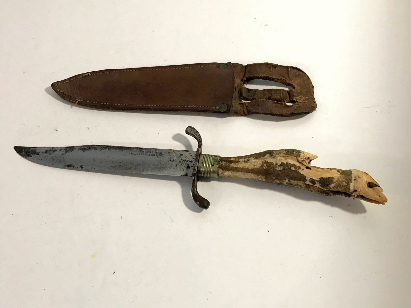 Vintage Alfred Williams Sheffield England Bowie Dagger (1 of 5)