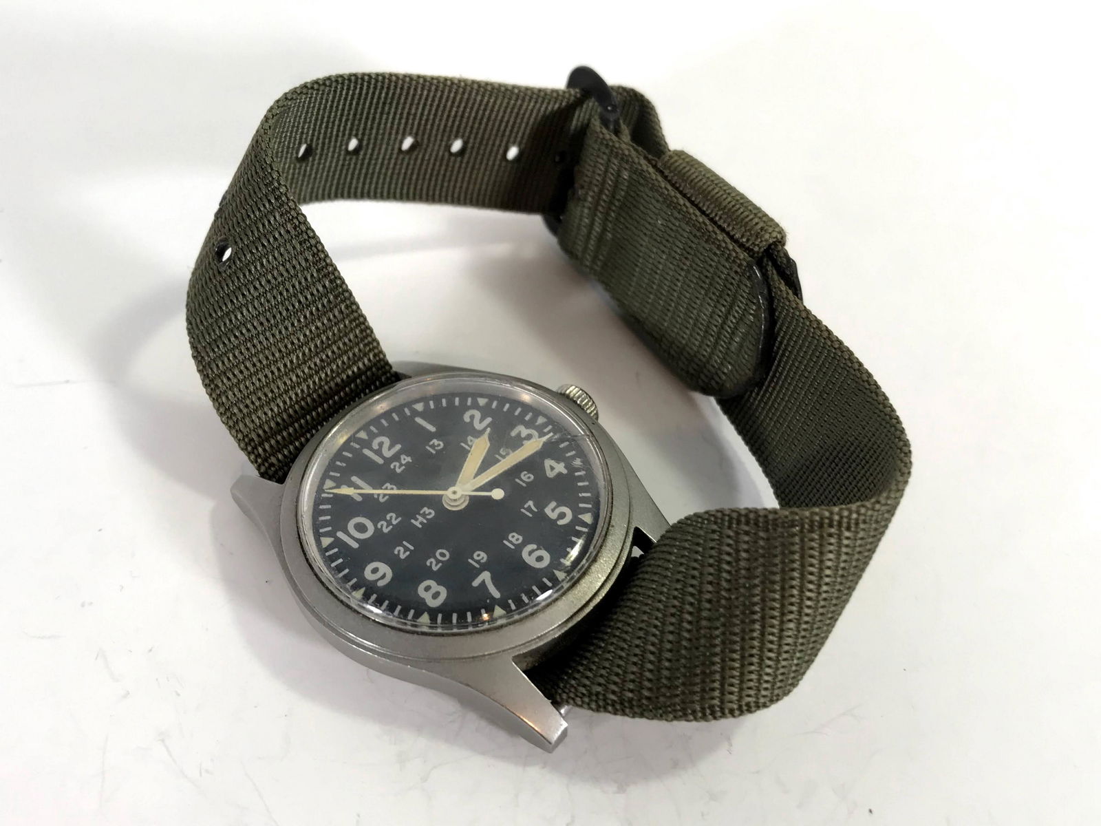 HAMILTON H3 Watch US Military MIL-W-46374B May 1982 (1 of 4)