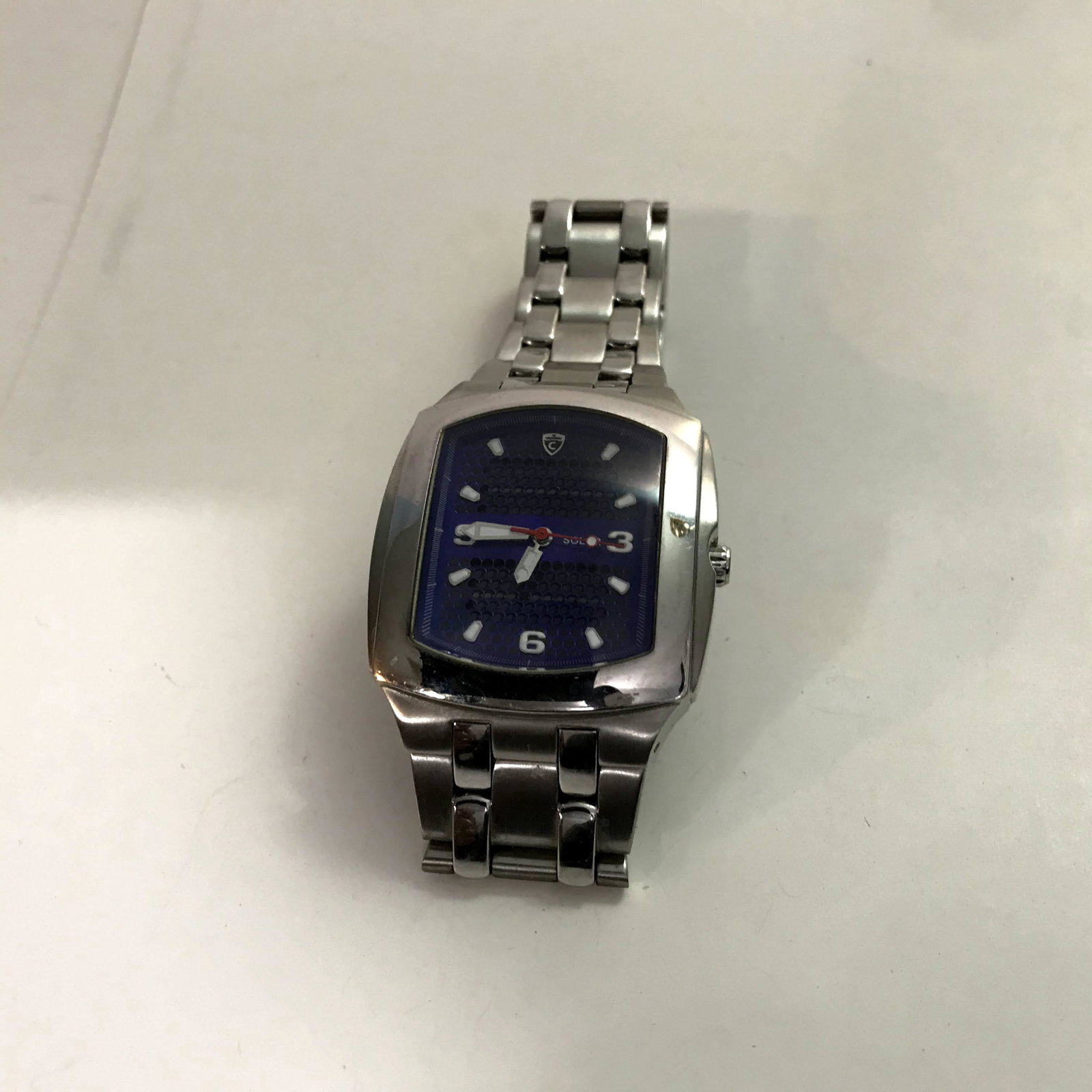 Croton Solar Movement 5ATM-165ft Water Resistant All: Croton Solar Movement 5ATM-165ft Water Resistant All Stainless Steel Mens Watch Working Please view all photos as they are part of the description and condition of this Item, Feel free to contact me w