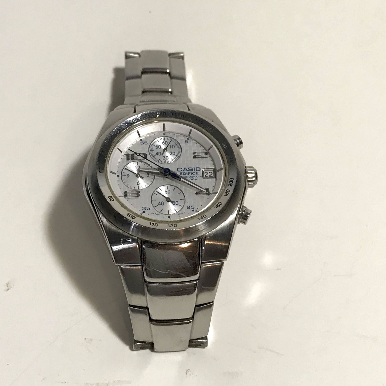 Casio EDIFICE Mens chronograph Watch 100M WR (1 of 6)