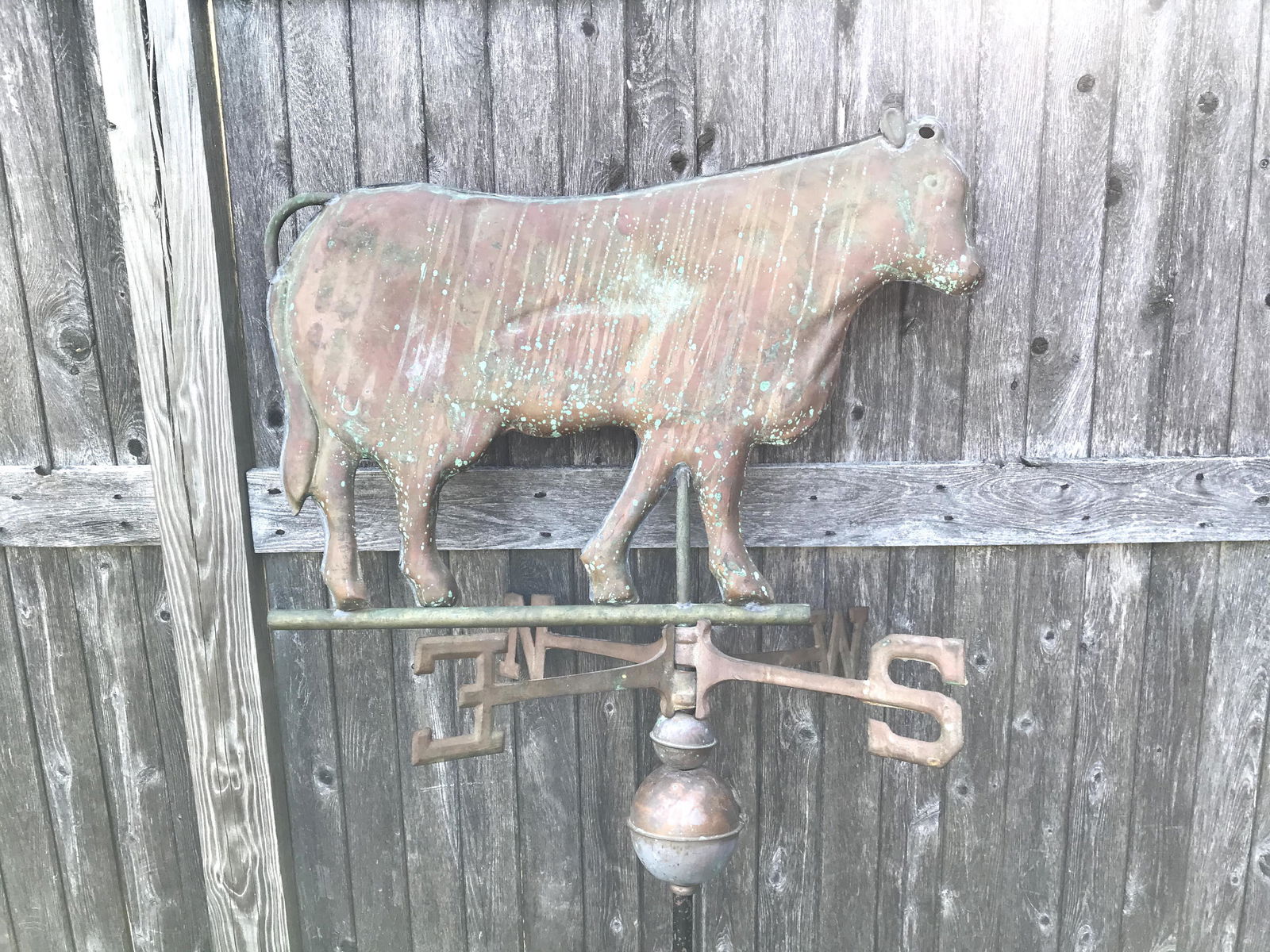 Primitive Antique Vtg Style Country Farm Metal Dairy (1 of 4)
