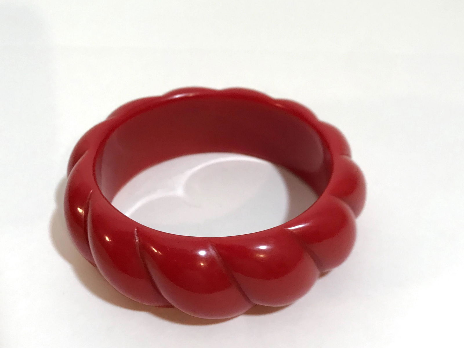 Vintage red Bracelet 2 1/2Ã¢Â€ (1 of 4)