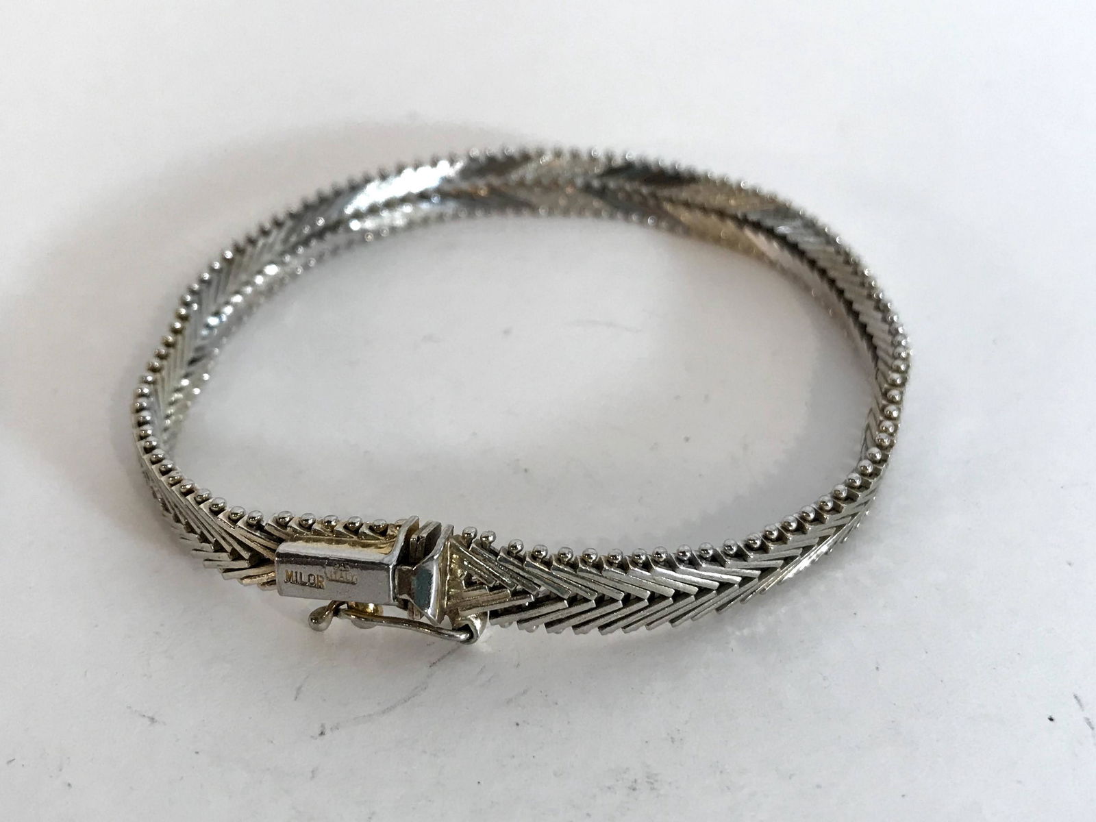 Vintage Milor Italy Sterling silver  Bracelet (1 of 4)