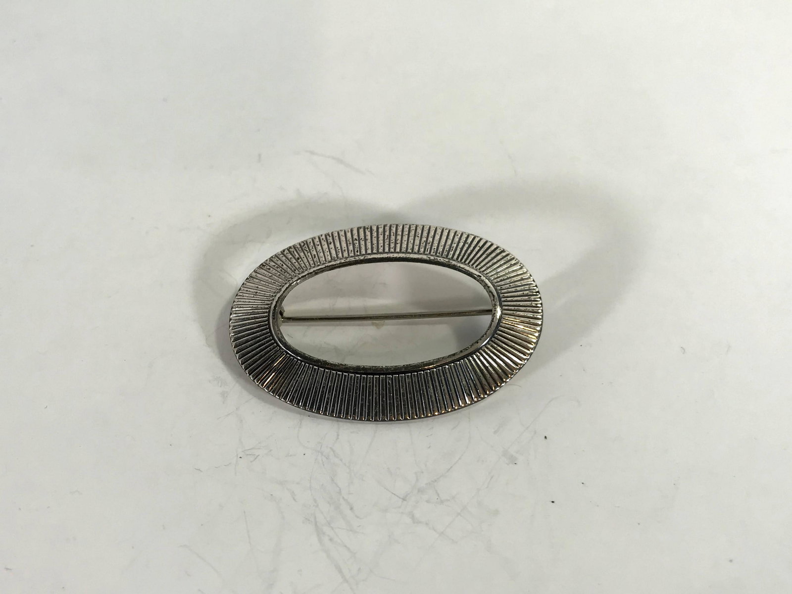 Vintage Antique Beau Sterling Silver Pin Brooch (1 of 3)