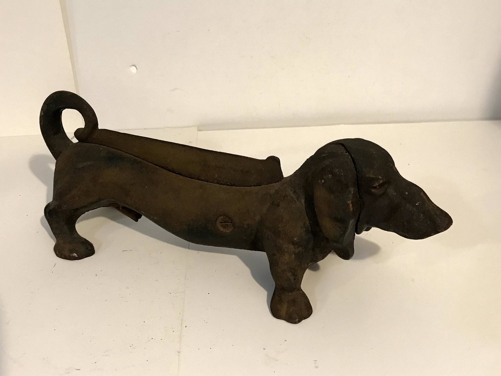 Vintage Cast Iron Dachshund Dog Boot Scraper (1 of 6)
