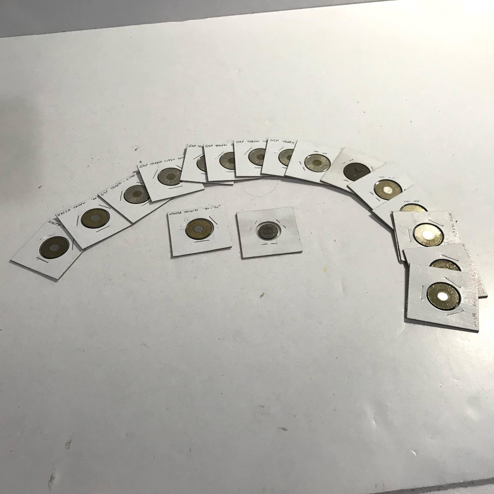 Lot Of 17 Tokens Garden State, Transit, Key System (1 of 7)