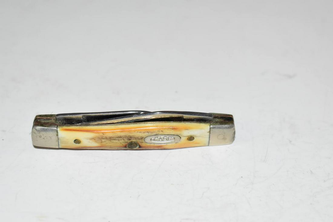 Case XX USA Pen Pocket Knife 52033 SS Genuine STAG (1 of 4)