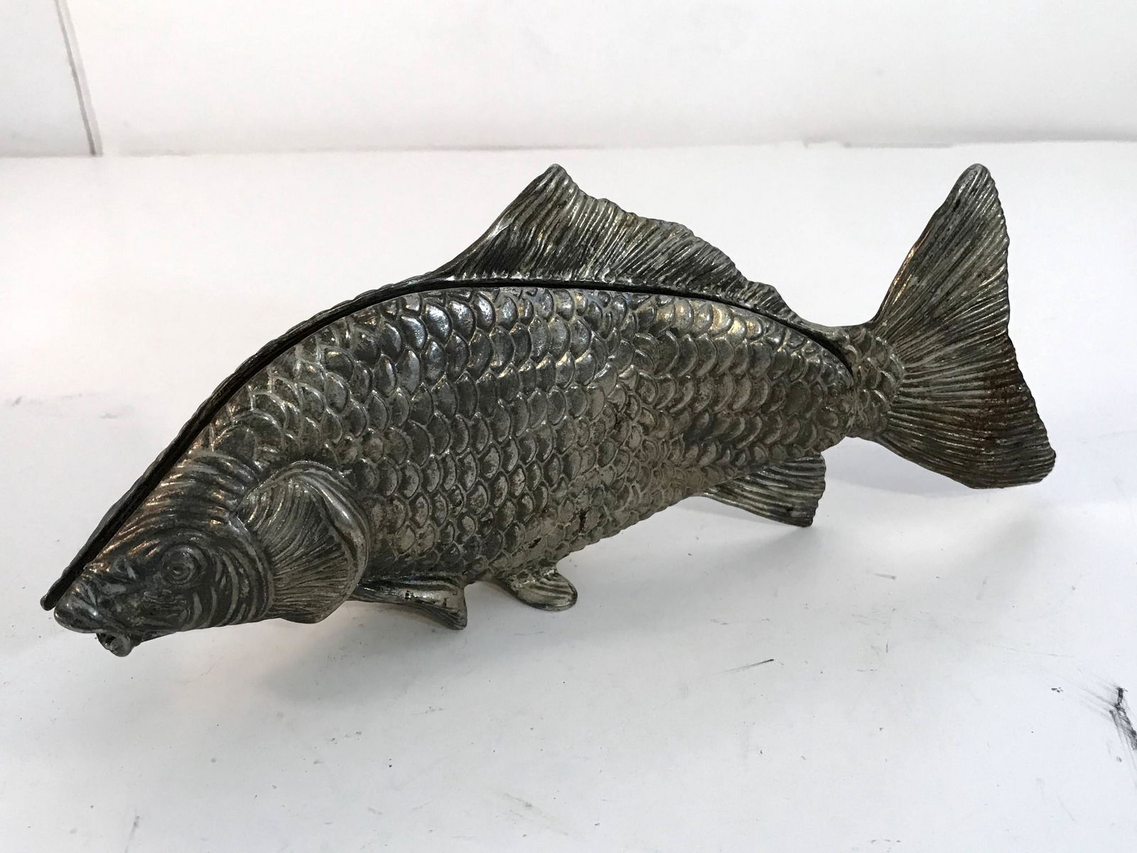 Vintage Silver Plated Italian Fish Napkin Letter Holder (1 of 4)