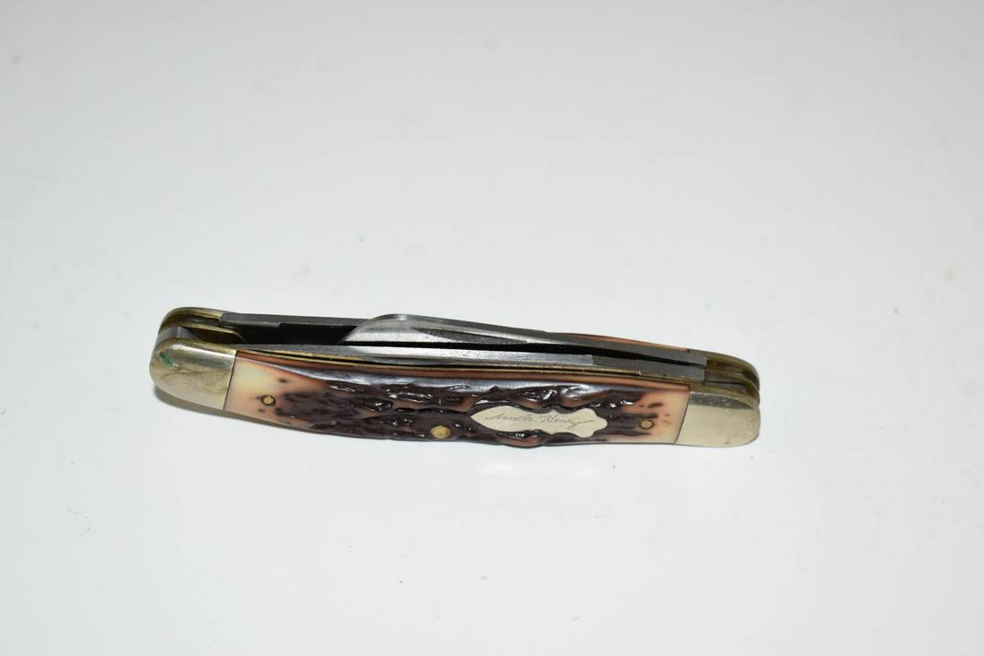 Uncle Henry Schrade + USA 897 UH 3 Blade Folding Knife (1 of 5)