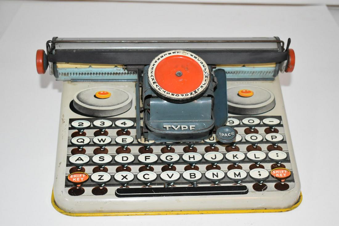 1940's Unique "Dependable" Tin Metal Toy Litho (1 of 5)