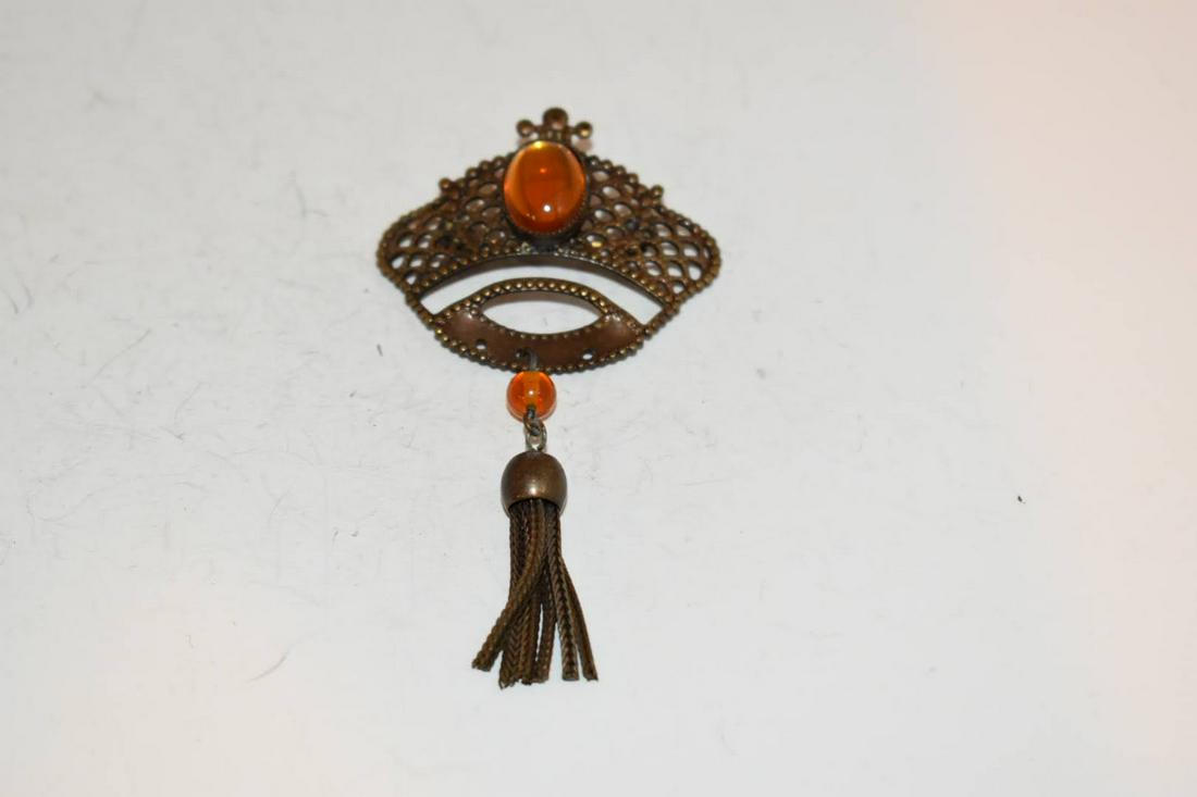 Vintage crown Brooch (1 of 3)
