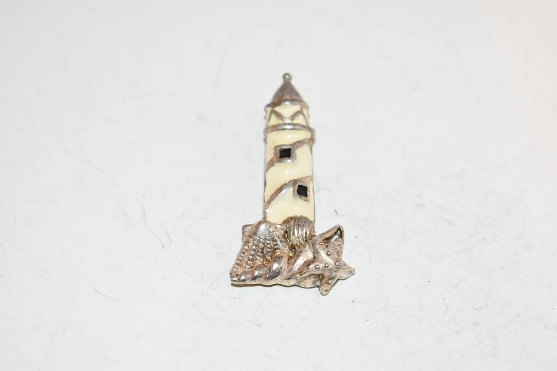 Vintage Best Light House Brooch (1 of 3)