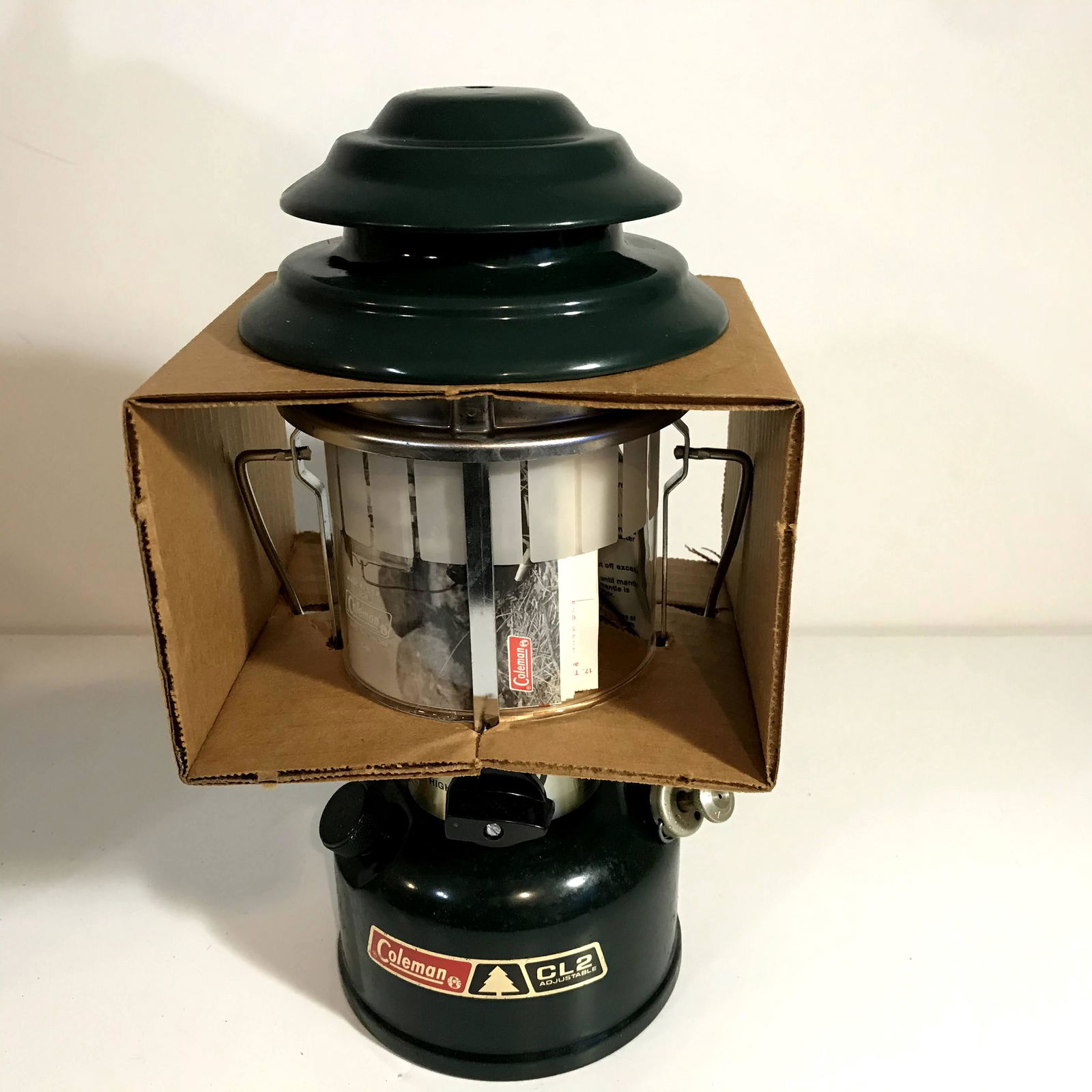 【美品】 ヴィンテージ Coleman Adjustable Lantern Vintage 11/92 Coleman Lantern Model 288A Green Adjustable