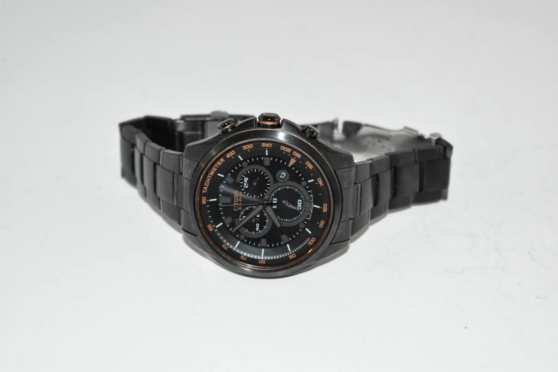 Citizen Eco-Drive Perpetual Chronograph Stainless Steel: Citizen Eco-Drive Perpetual Chronograph Stainless Steel Men's Watch works great like new Please view all photos as they are part of the description and condition of this Item, Feel free to contact me 