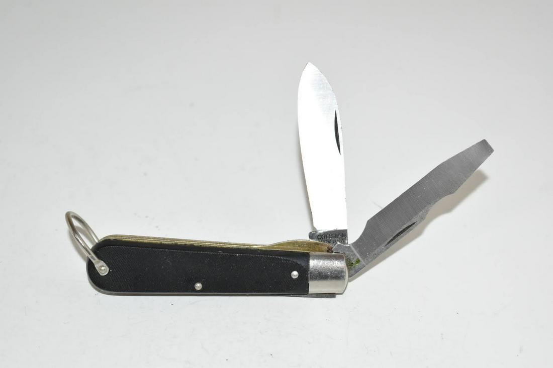 Vintage Colonial Prov. USA 2 Blade Electricians Pocket (1 of 3)