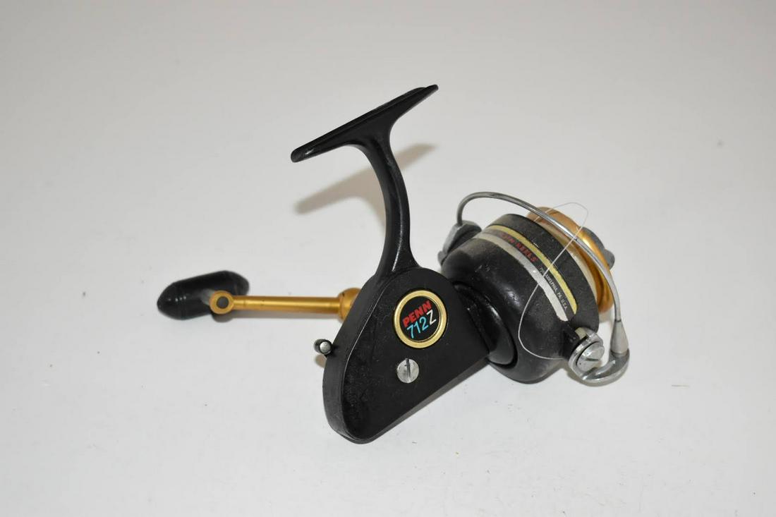 Vintage PENN 712Z Spinning Reel Nice!!!: Vintage PENN 712Z Spinning Reel Nice!!! Please view all photos as they are part of the description and condition of this Item, Feel free to contact me with questions or picture requests! Used Item AS