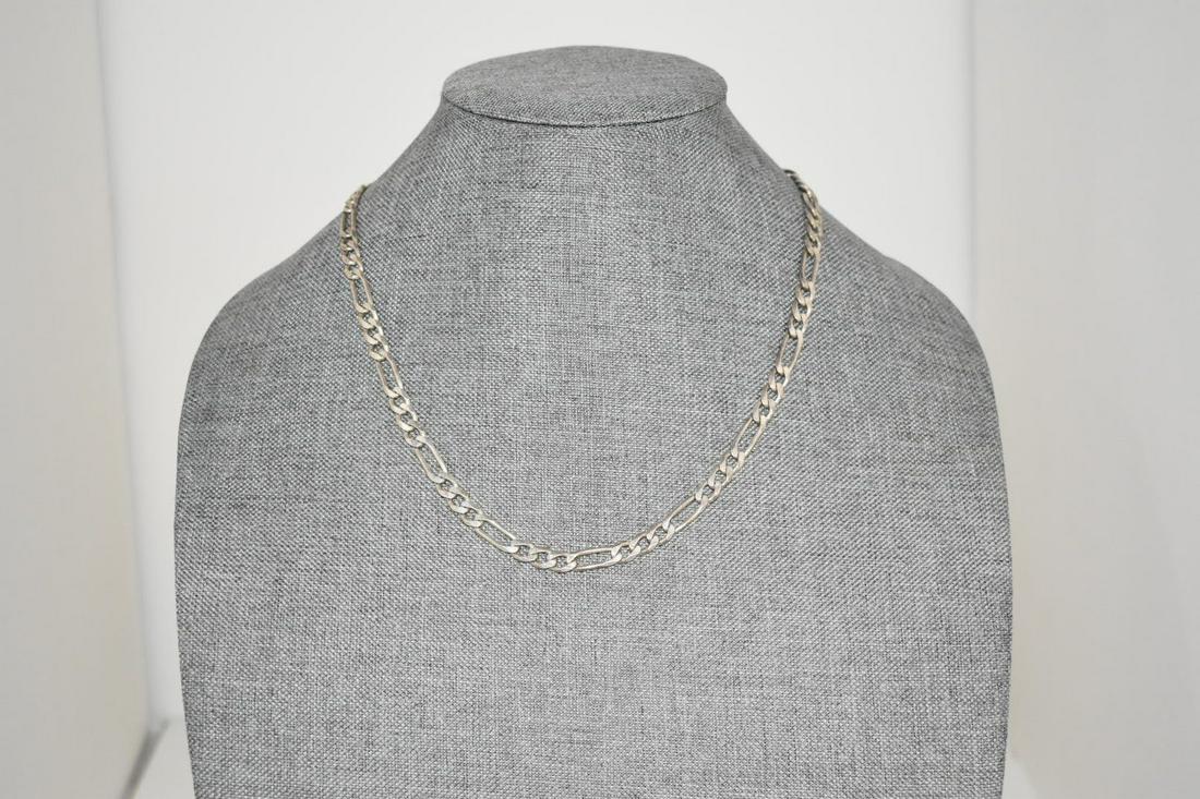 Vintage Sterling Silver Thick chain necklace 20" 34 (1 of 4)