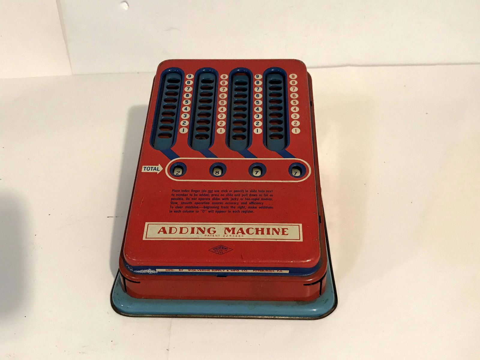 Vintage Wolverine Adding Machine (1 of 5)