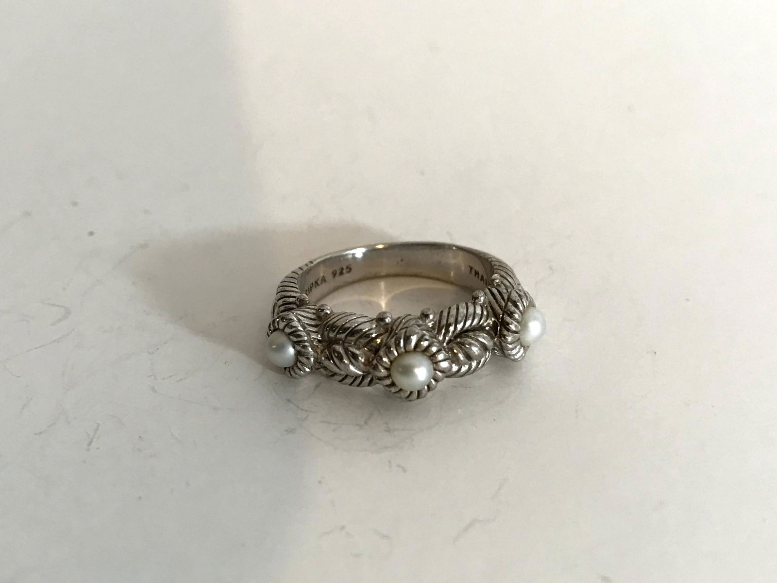 Vintage Judith Ripka Sterling Silver Ring 6 (1 of 5)