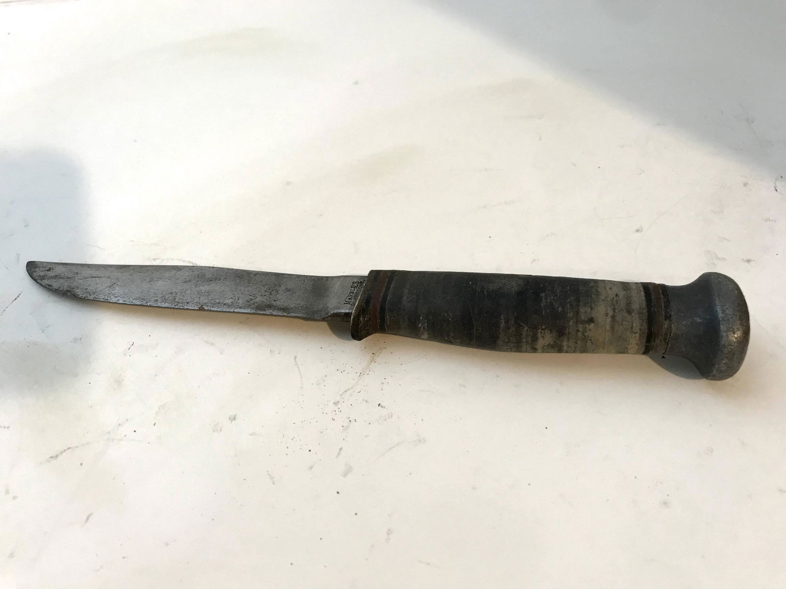 Vintage Marbles Gladstone Knife 4 3/4" blade (1 of 4)