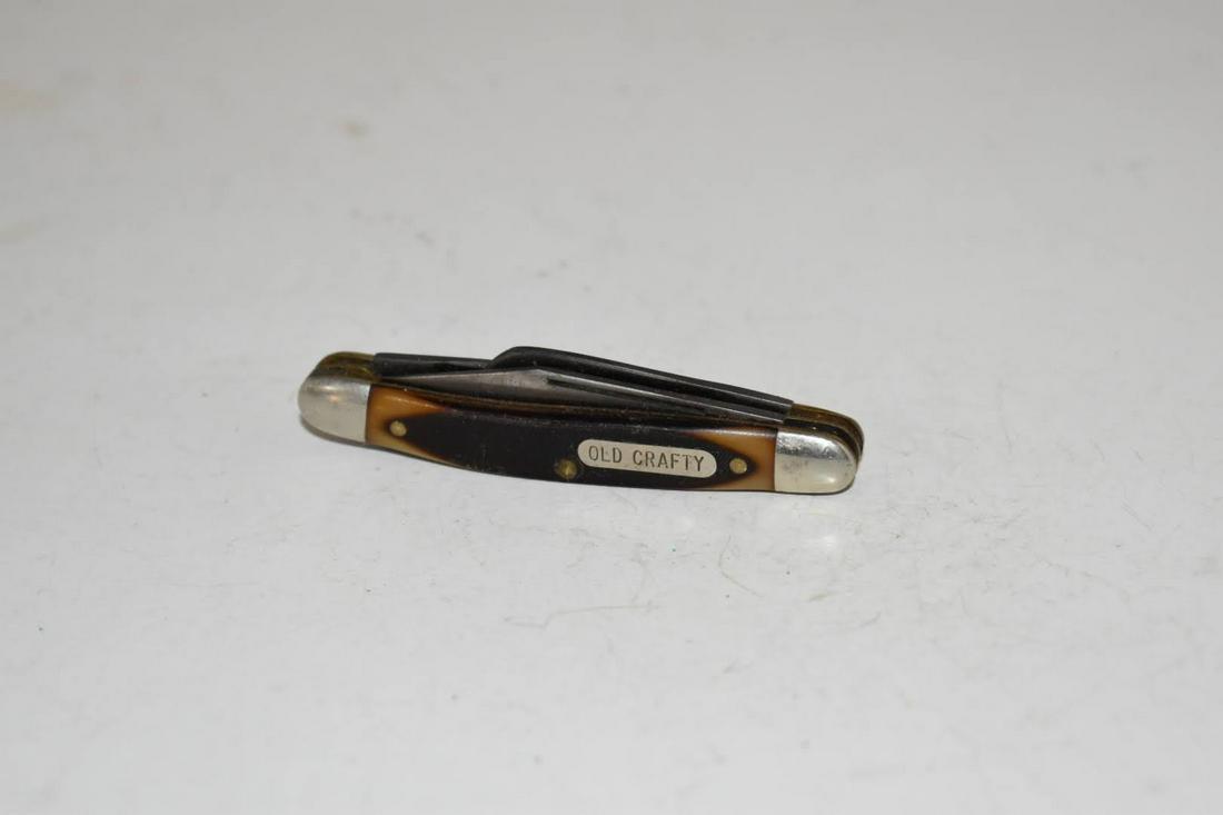 Vintage Craftsman Old Crafty Pocket Knife 9545 (1 of 3)