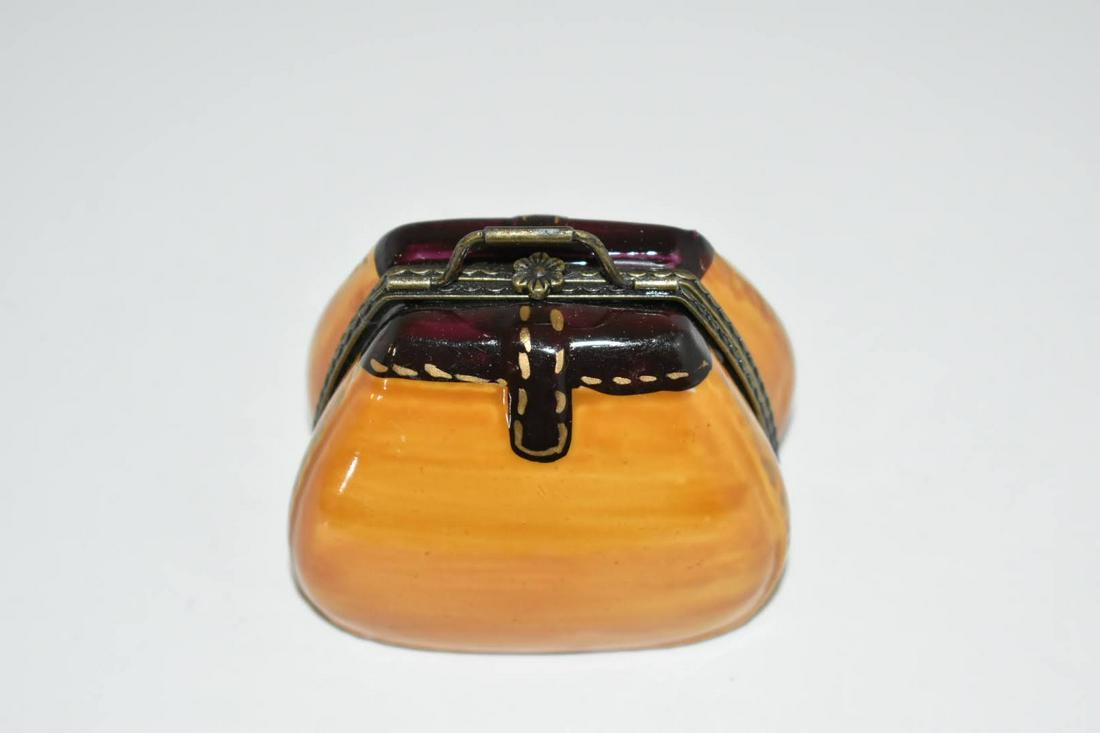 Vintage Ceramic Pocket Book Pill Purse (1 of 3)