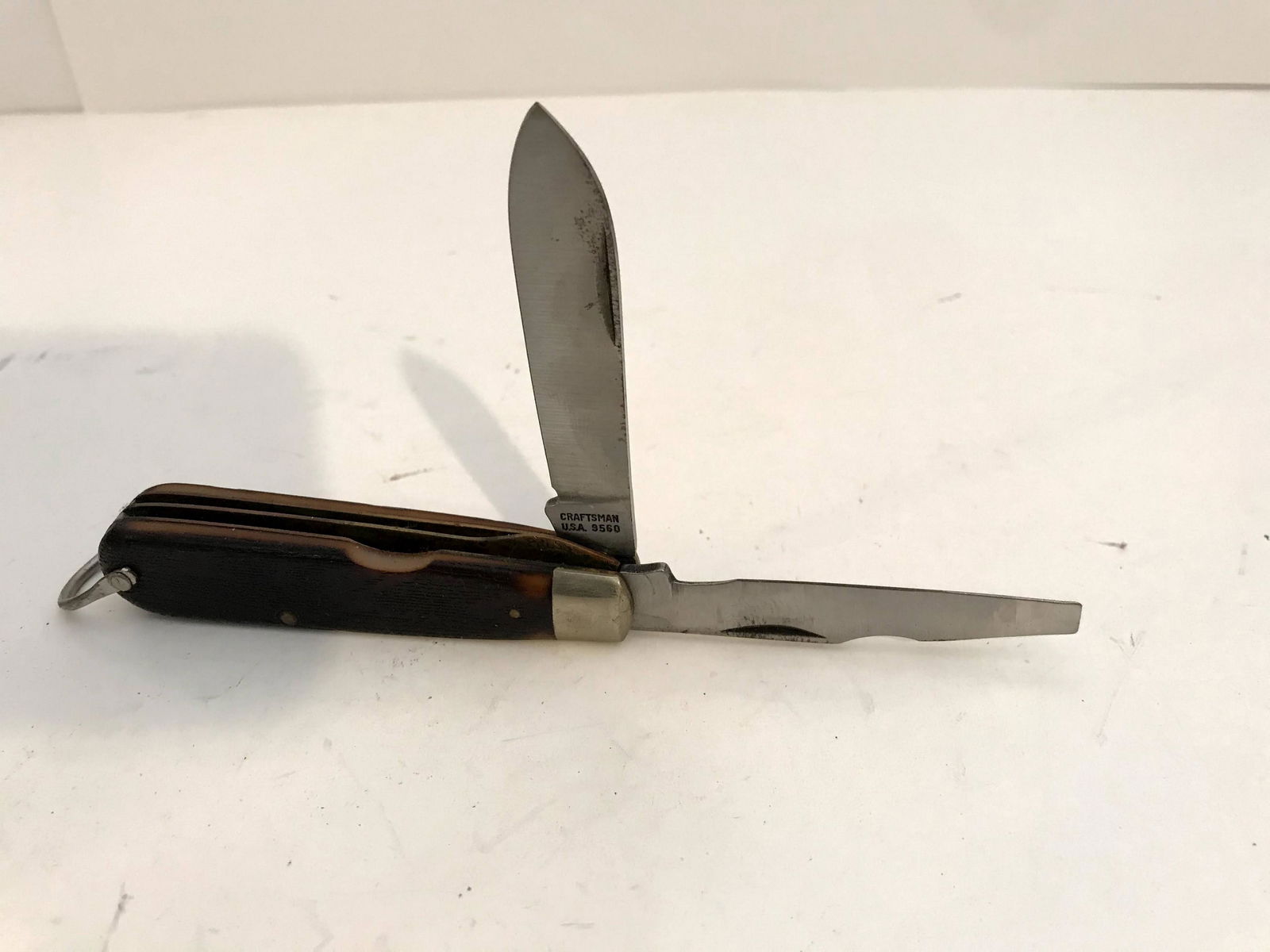 Vintage Craftsman 9560 USA electrician's 2 blade pocket (1 of 6)