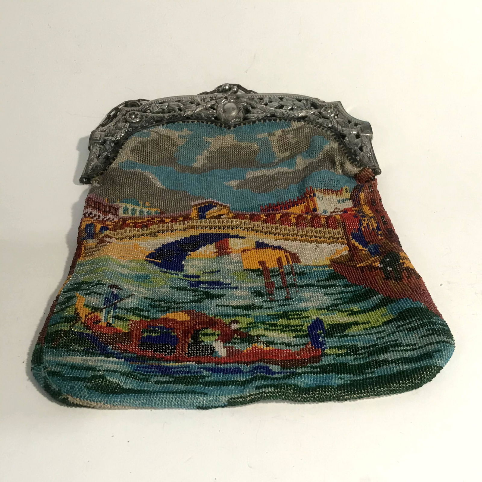 Antique Vintage Purse Scenic / Figural Venice Venetian (1 of 6)