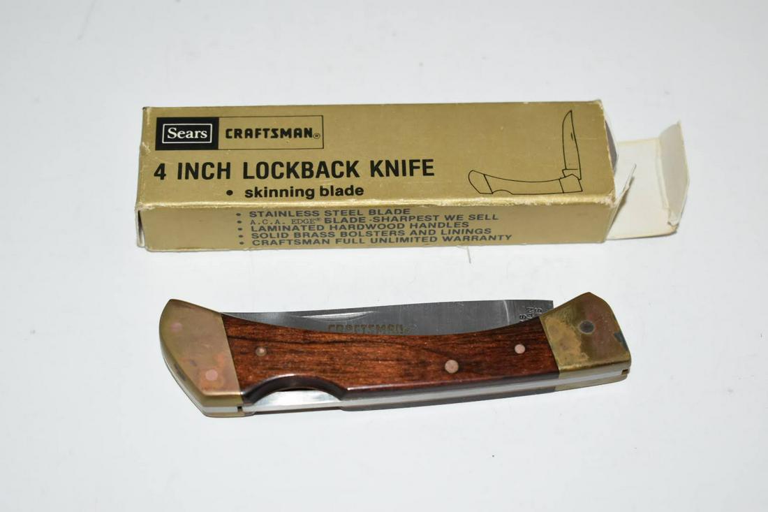 Vintage Sears Craftsman Pocket Knife 95205 (1 of 3)