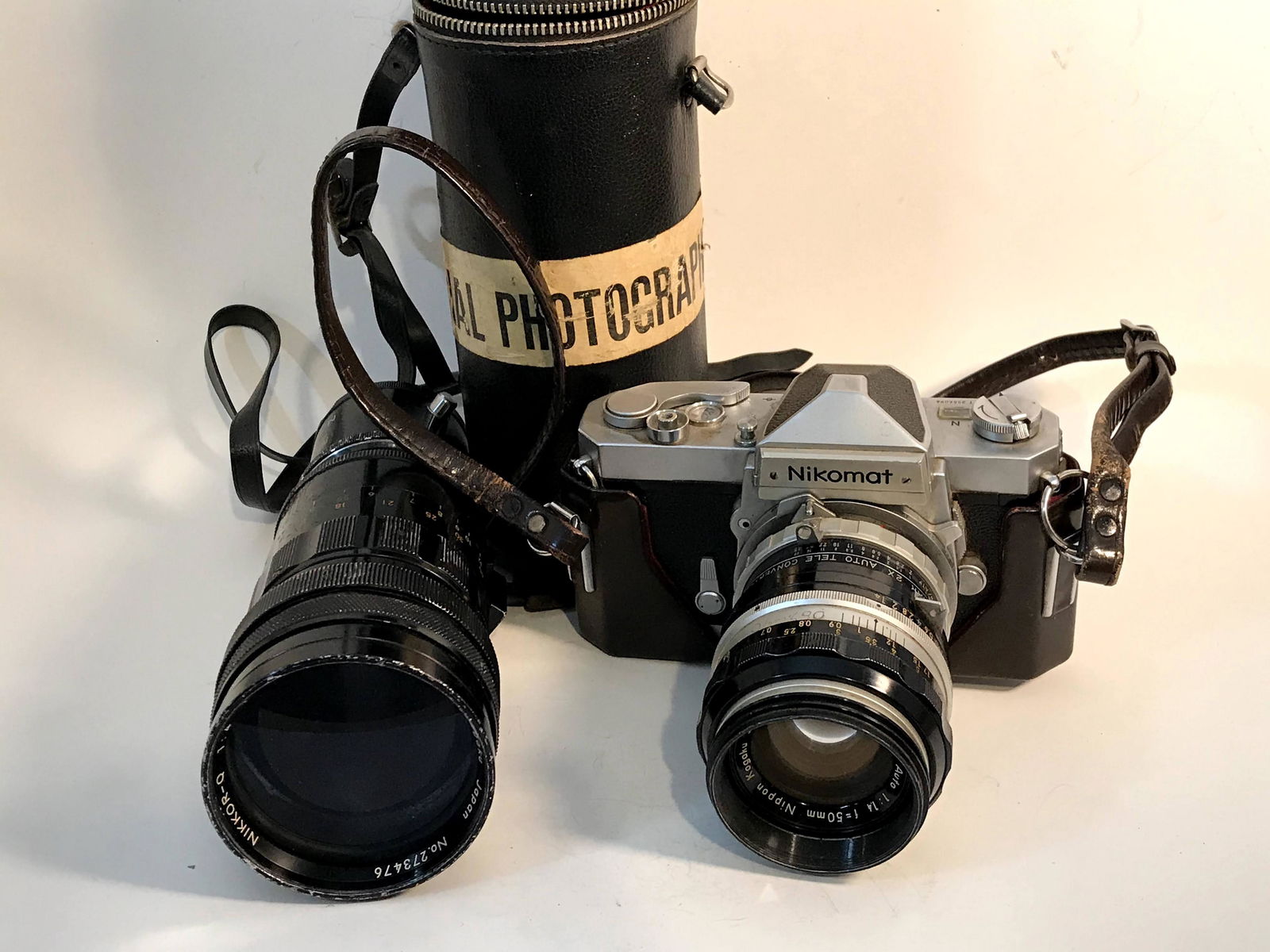 Nikkormat FTn Chrome Classic 35mm Film Camera (1 of 4)