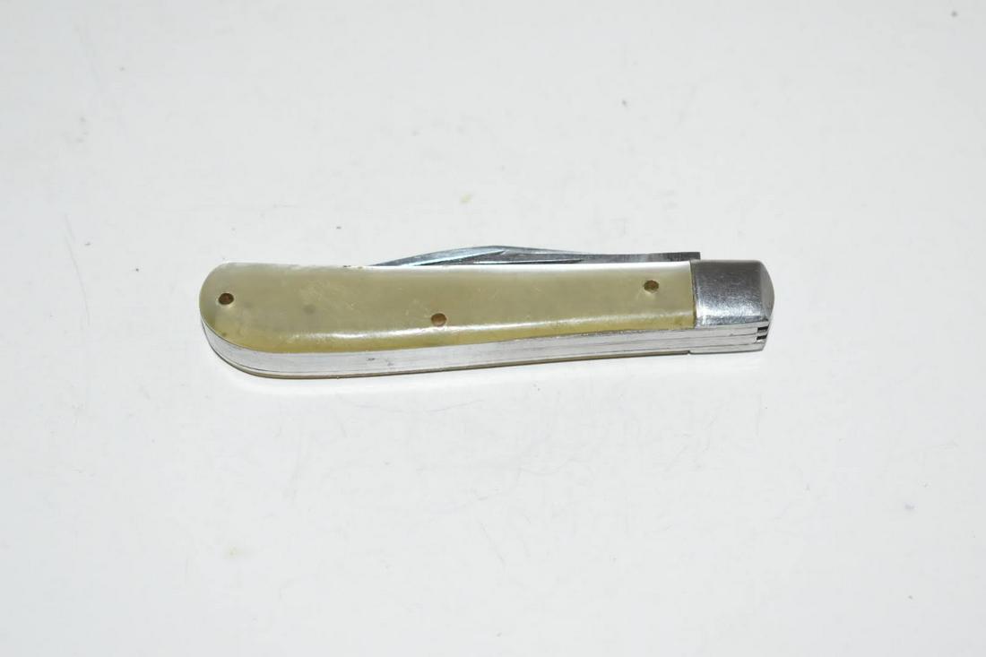 vintage sabre Mother of Pearl knife 633: vintage sabre Mother of Pearl knife 633 Please view all photos as they are part of the description and condition of this Item, Feel free to contact me with questions or picture requests! Used Item AS