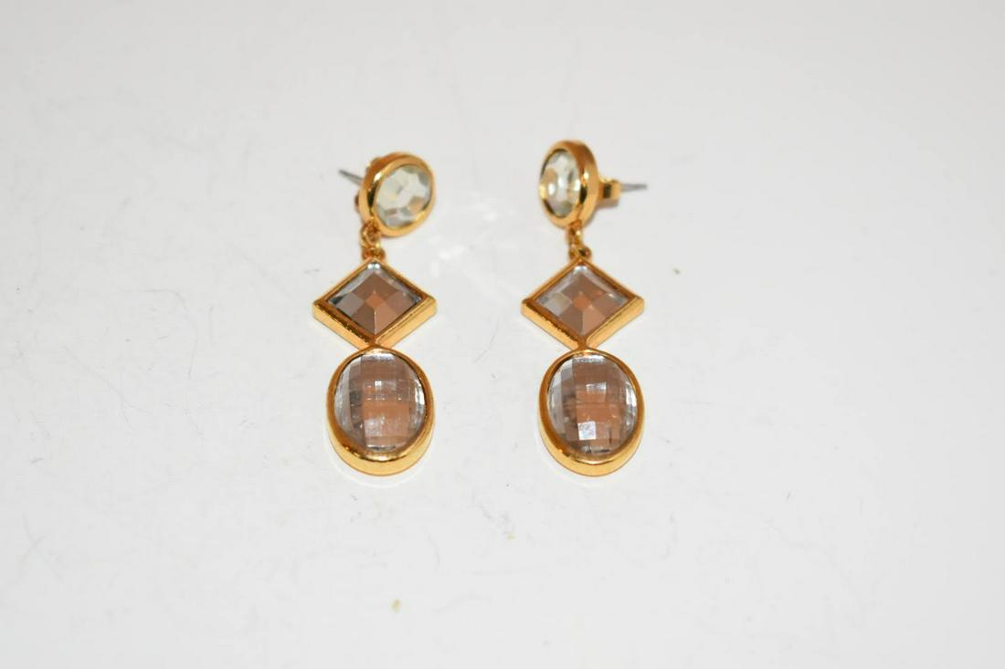 Vintage Crystal dangle Earrings (1 of 3)