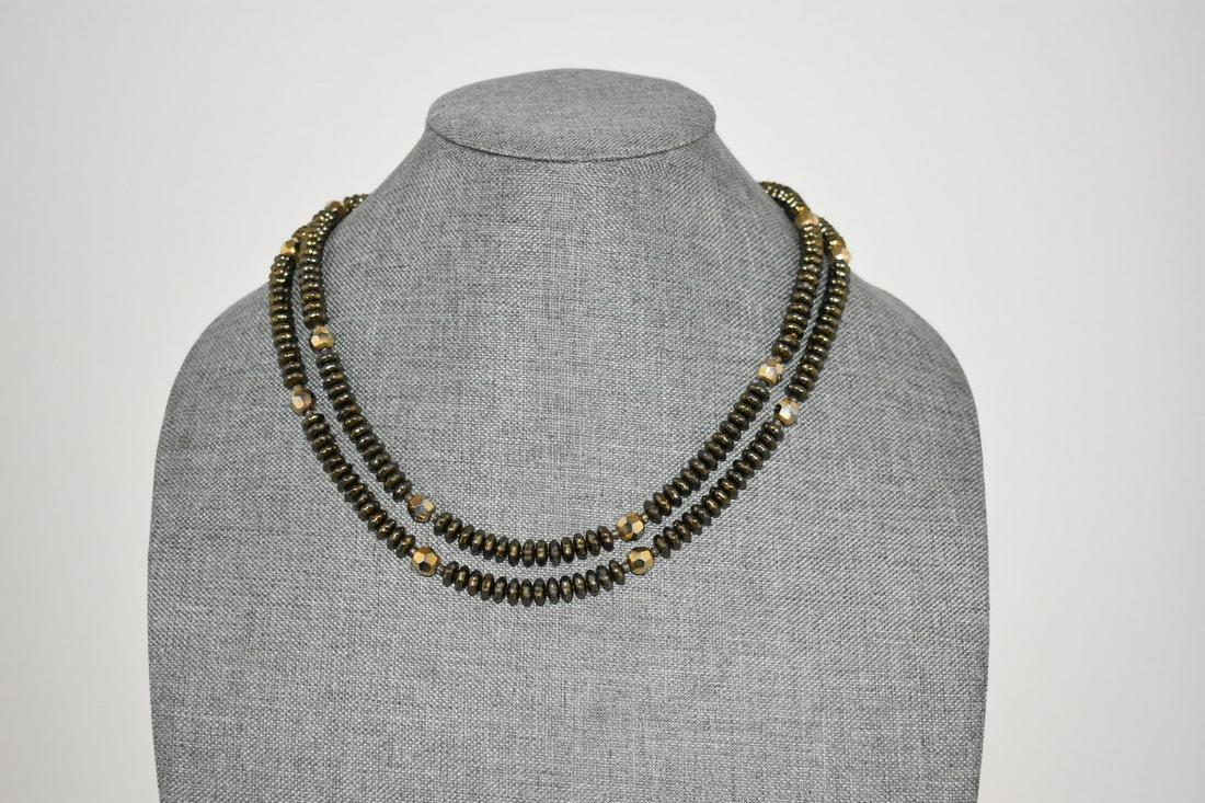 vintage austria Beaded necklace 18" (1 of 3)