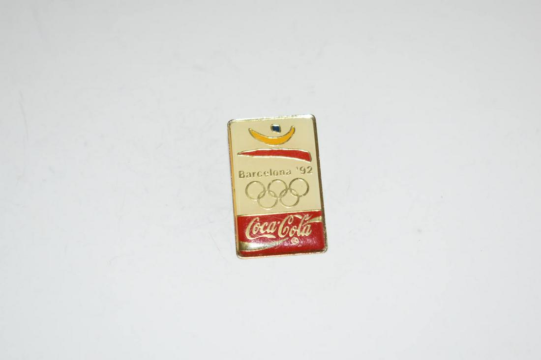 Coca-Cola Coke Official 1992 Barcelona Spain Olympic Summer Games Pin (1 of 4)