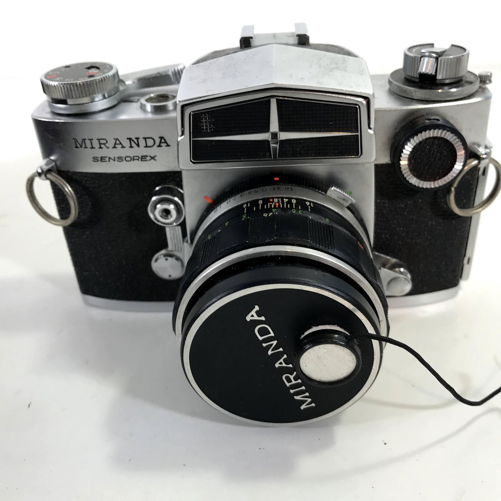 Miranda Auto Sensorex w/50/1.8 lens, cap, beautiful, (1 of 5)